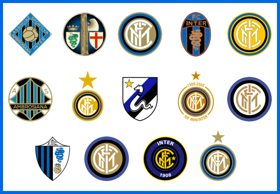 evoluzione logo inter