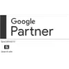 Logo di partnership con Google